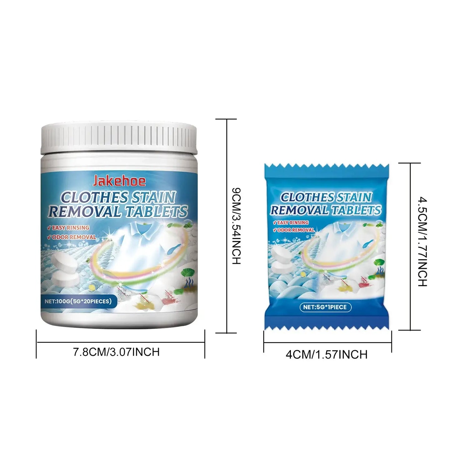 20PC Eco Friendly Laundry Powder